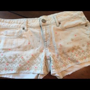 Aeropostale Midi Shorts Light Denim Size 4